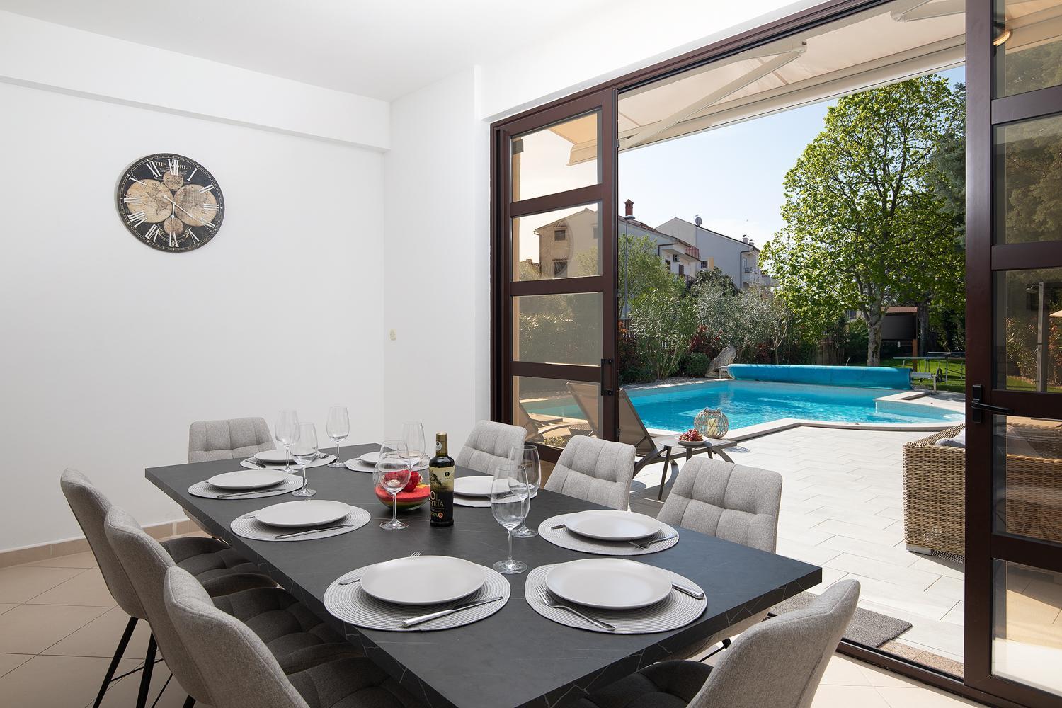 Villa Andrija Family Dream With Heated Pool At The Sea With Beautiful Garden, Outside Cinema And Kids Playground فاجانا المظهر الخارجي الصورة